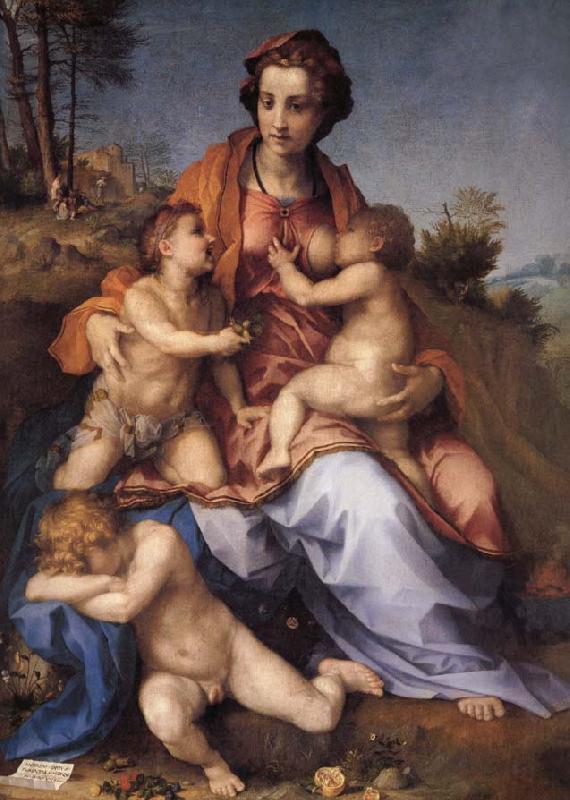 Andrea del Sarto,Andrea d Agnolo di Francesco dit La Charite Sweden oil painting art